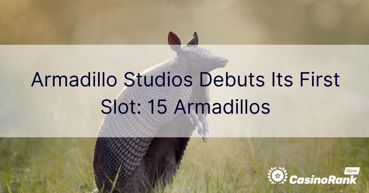 Armadillo Studios Memulai Slot Pertamanya: 15 Armadillo
