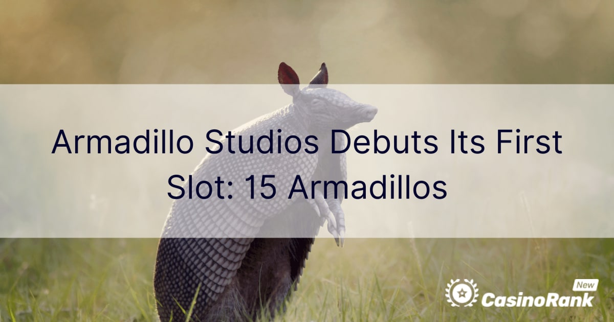 Armadillo Studios Memulai Slot Pertamanya: 15 Armadillo